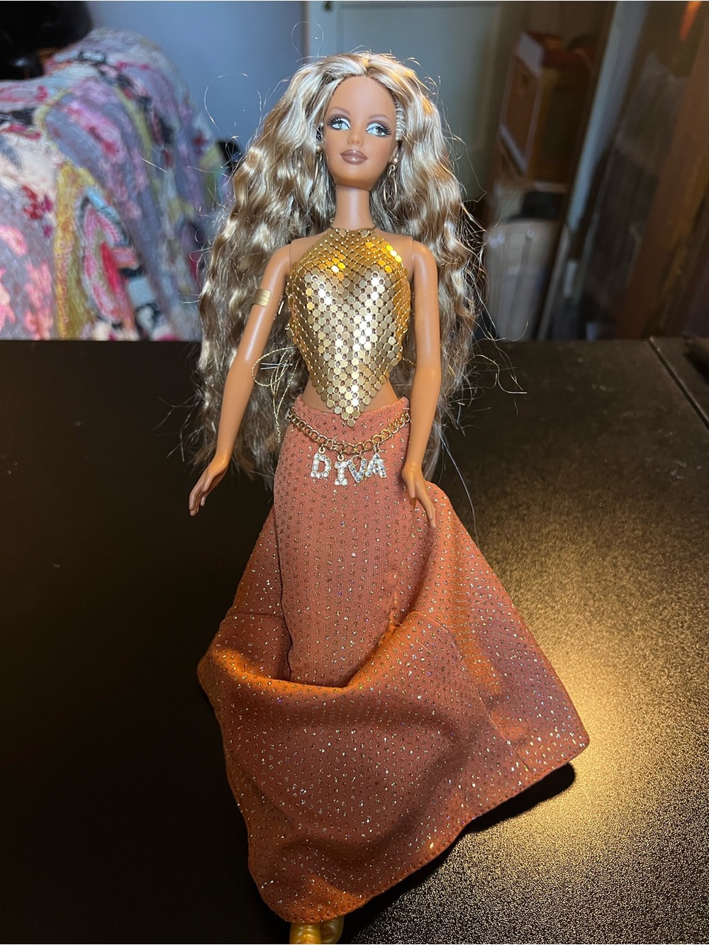 Barbie Collectibles “All That Glitters” Diva Collection Doll 2002 55426 Genuine